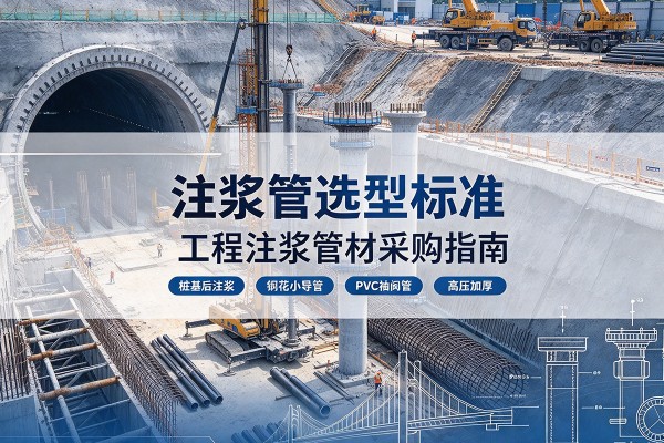 绥滨注浆管选型标准